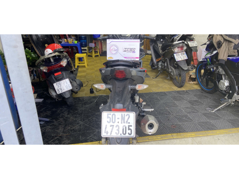 Độ đèn nâng cấp ánh sáng Trợ sáng Titan Moto M60 Ultra V2 cho xe Exciter